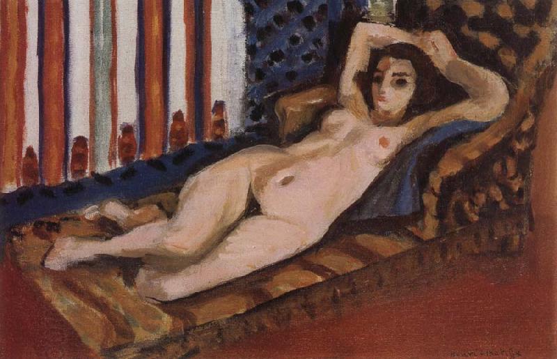 Henri Matisse Nu au Canape-Harmonie en Rouge oil painting picture